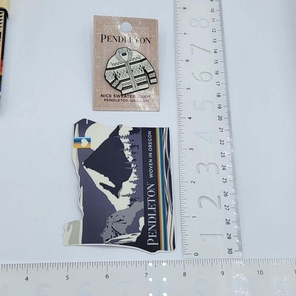 Pendleton Notebooks Cards Sticker & Pin Bundle #2149 - Picture 9 of 10